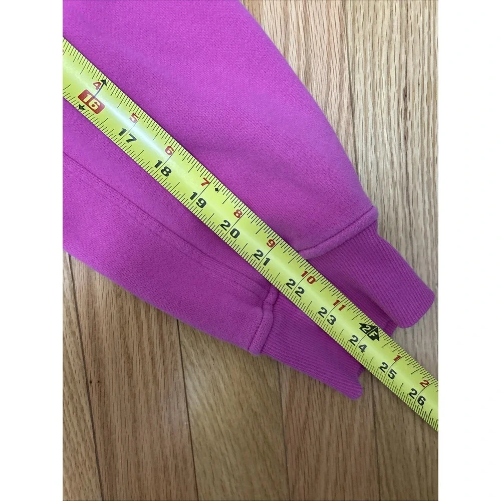Lululemon Scuba Oversized Cropped Funnel Neck Half Zip Sonic Pink Size XS/S